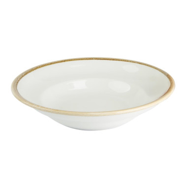 Assiettes À Pâtes Kiln Couleur Craie 250mm (Lot de 4) - Olympia