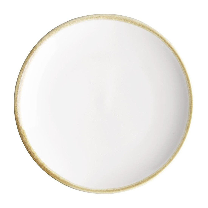 Assiettes Plates Rondes Couleur Craie Kiln 178mm (Lot de 6 ) - Olympia
