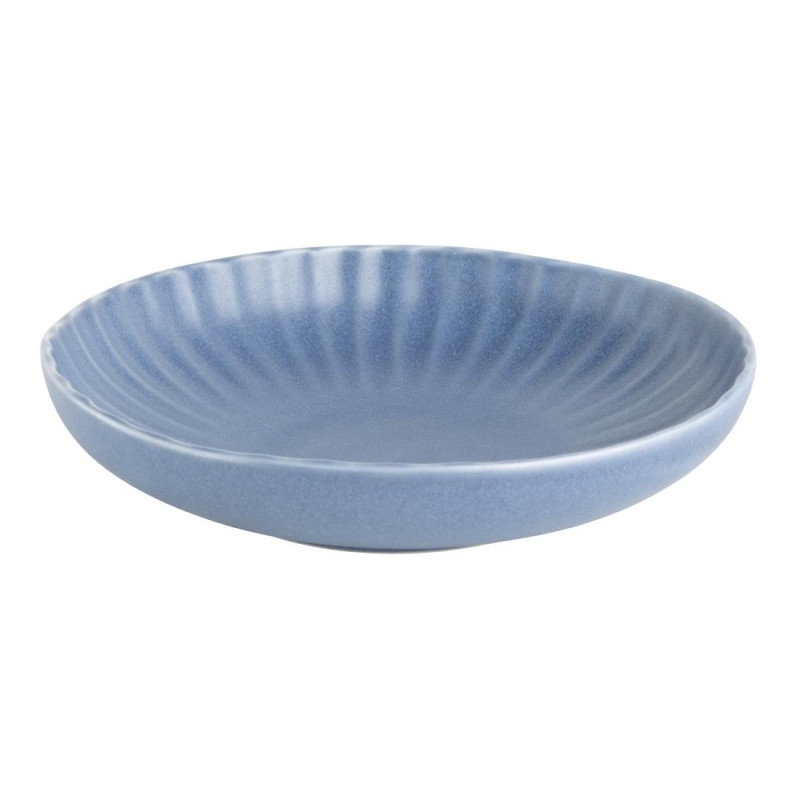 Assiettes calottes Corallite bleues 220mm (lot de 6) - Olympia