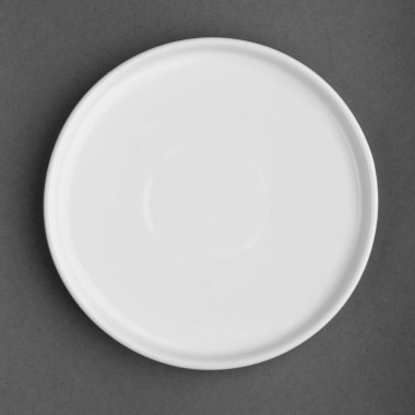 Assiettes Plates Rondes Whiteware 150mm (Lot de 6) - Olympia