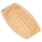 Support en bois clair pour plat GJ557 - Olympia