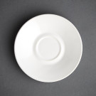 Soucoupe pour tasse espresso blanche (Lot de 12) - Olympia
