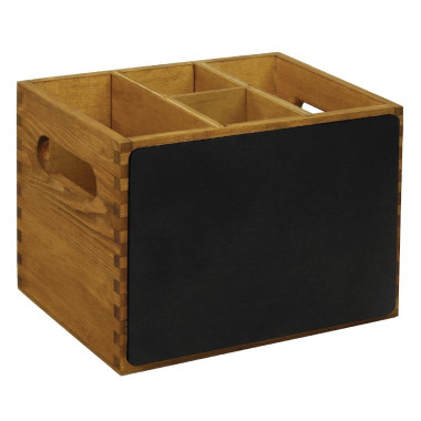Porte couverts avec ardoise sur un côté 150x210x160mm - Olympia