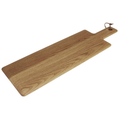 Planche moyenne carrée en chêne 400x155x15mm manche 110mm - Olympia