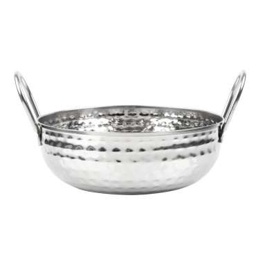 Plat Kadai en inox martelé Table Presentation 200mm - Olympia