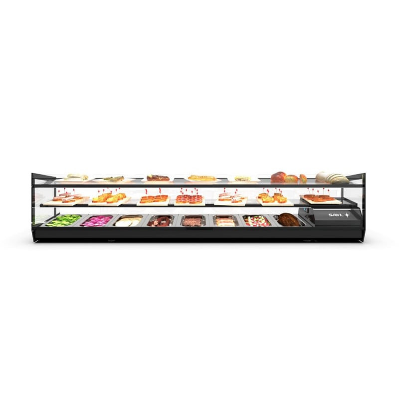 Vitrine Réfrigérée Kube - 1320 mm - 1 Étagère CP - Sayl  au meilleur prix sur Restock CHR