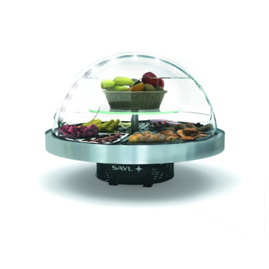 Buffet Réfrigéré Dôme Vision 360 Libre Service - 950x750 mm - Sayl  au meilleur prix sur Restock CHR