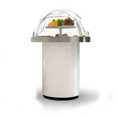 Buffet Réfrigéré Dôme Vision 360 et Libre Service - 950x750x1350 mm - Sayl  au meilleur prix sur Restock CHR