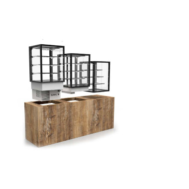Vitrine Réfrigérée Grab & Go Drop-In Integra - 600 mm - 2 Étagères - Sayl  au meilleur prix sur Restock CHR