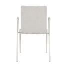 Fauteuil de conférence empilable Fortis - Sable - Lot de 2 - Veba