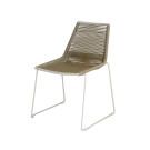 Chaise empilable Kimo - Sable - Lot de 4 - Veba