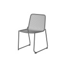 Chaise empilable Mase - Noir - Lot de 4 - Veba