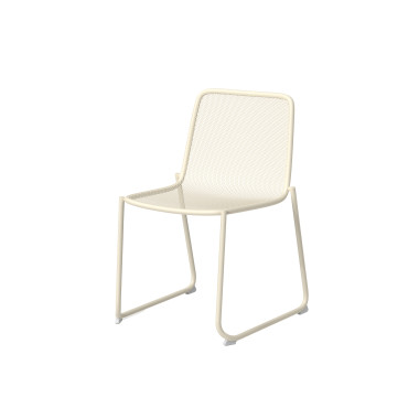 Chaise empilable Mase - Sable - Lot de 4 - Veba
