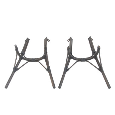 Piètement pour table bistro Latin - Marron foncé - Veba