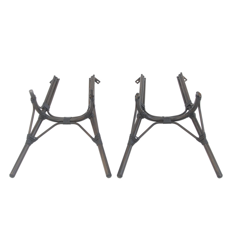 Piètement pour table bistro Latin - Marron foncé - Veba