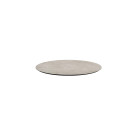 Table bistro Infinity avec piètement blanc + plateau hpl moonstone ø70 cm - Veba
