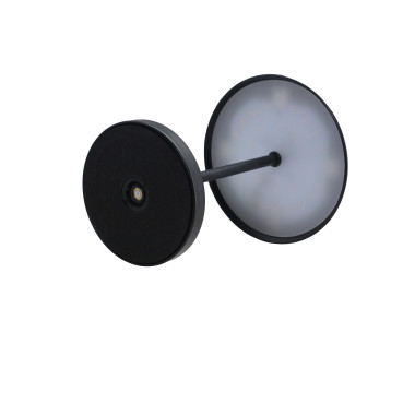 Lampe de table Prisma 15x15x25,5 cm - Noir - Veba