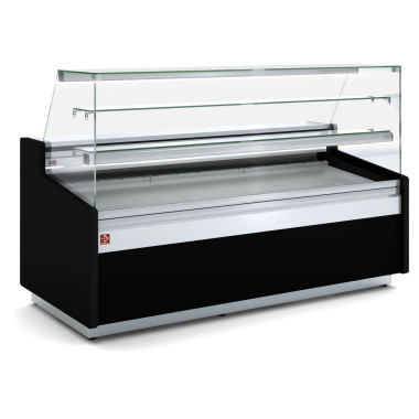 Comptoir vitrine à pâtisserie et réserve neutre - Diamond  au meilleur prix sur Restock CHR