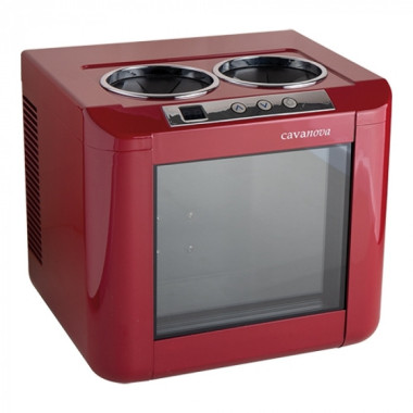 Refroidisseur de bouteille rouge - 2 bouteilles - Cavanova  au meilleur prix sur Restock CHR