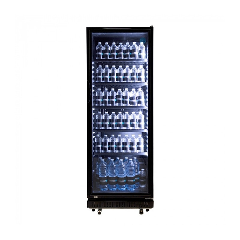 Réfrigérateur Professionnel 347 litres avec Double Porte Vitrée et Grilles Réglables - Exquisit EXQUISIT au meilleur prix sur Re