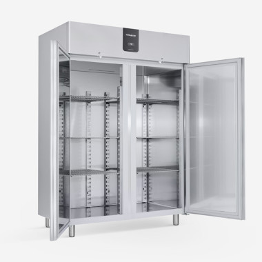 Armoire Réfrigérée Positive 1380L R290 - Dégivrage Automatique Acier Inox 2 Portes - PF 1400 P TN - Samaref  au meilleur prix su