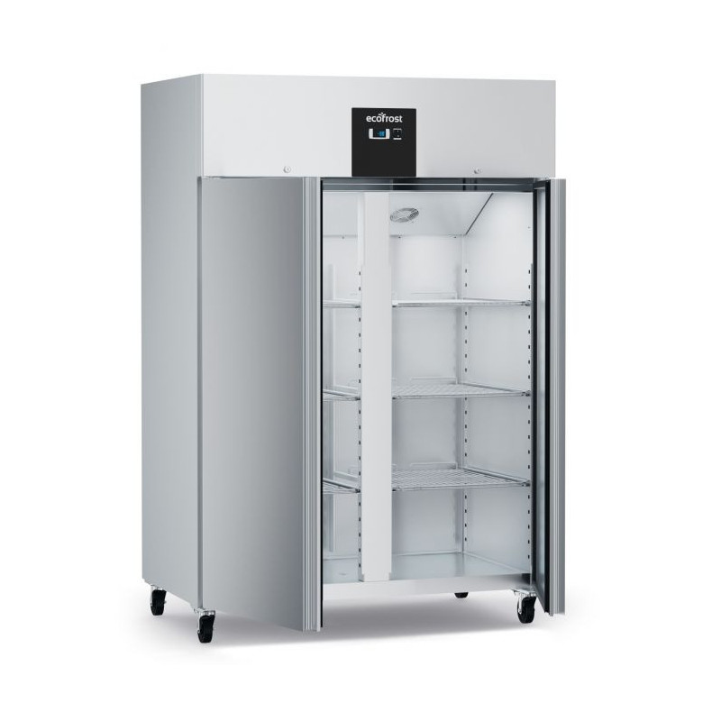 Réfrigérateur inox 2 portes 1200L - Froid statique avec ventilateur - Ecofrost  au meilleur prix sur Restock CHR