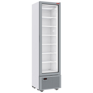 Vitrine ventilée négative 221L - 7 niveaux fixes - Design blanc élégant - Classe C - Thermostat électronique - Diamond  au meill