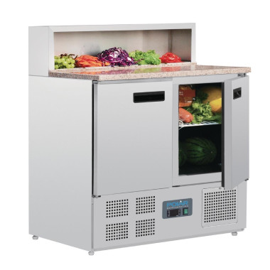 Comptoir de préparation réfrigéré à pizzas 288L Série G - Polar
