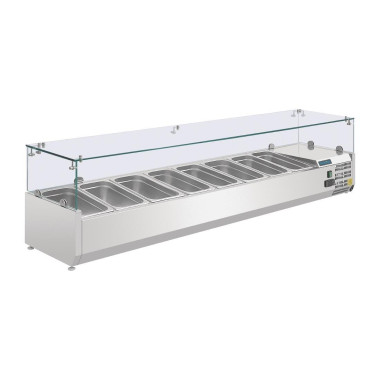 Saladette réfrigérée Série G 8x GN1/4 - Polar
