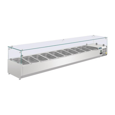 Saladette réfrigérée Série G 10x GN1/4 - Polar