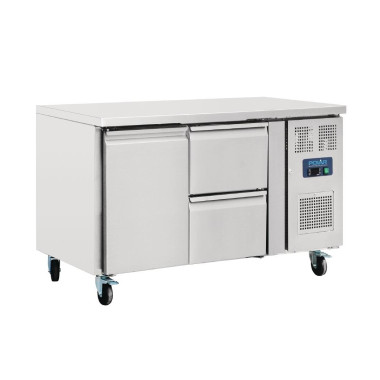 Table réfrigérée 1 porte 2 tiroirs 228L Série U - Polar