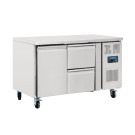 Table réfrigérée 1 porte 2 tiroirs 228L Série U - Polar
