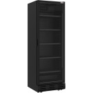 Vitrine ventilée positive 382 litres NOIRE avec caisson lumineux - Diverso  au meilleur prix sur Restock CHR