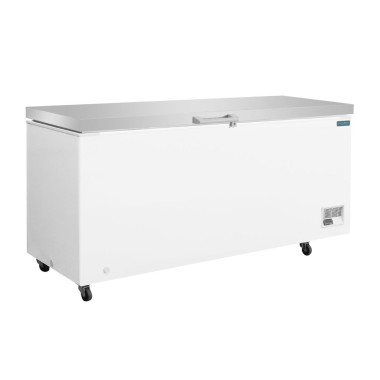 Congélateur coffre avec couvercle inox Série G 581L - Polar