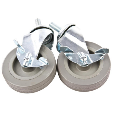 Roulettes pour chariots inox F993-F998 CC365 (lot de 2) - Vogue