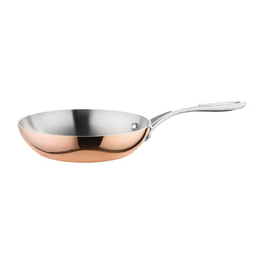 Poêle triple paroi cuivre induction 200mm - Vogue