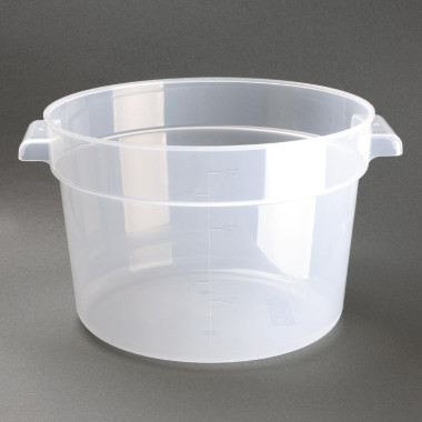 Conteneur alimentaire rond en polypropylène 10L - Vogue