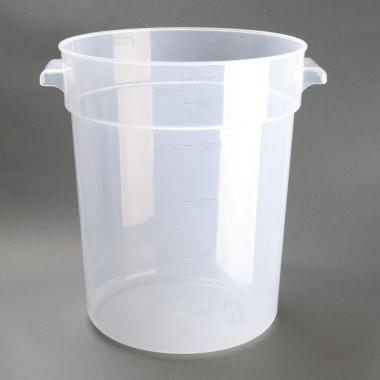 Conteneur alimentaire rond en polypropylène 20L - Vogue