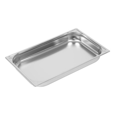 Bac inox 18/10 GN 1/1 professionnel 65mm - Vogue