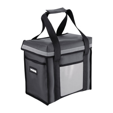 Sac de livraison isotherme chargement par le haut gris 330 x 230 x 330 mm - Vogue