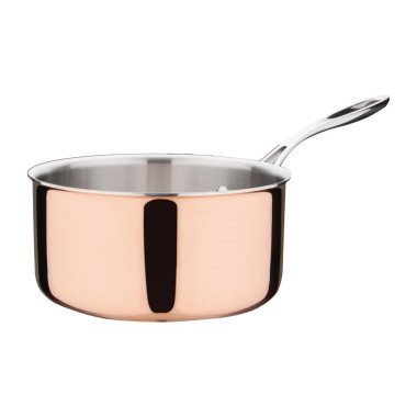 Casserole triple paroi cuivre induction 200x100mm - Vogue