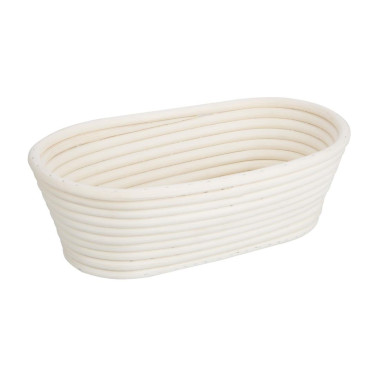 Panier de fermentation ovale en rotin 250x150x80mm - Vogue