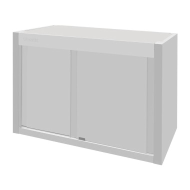 Armoire murale en acier inoxydable 650x900x400mm - Vogue