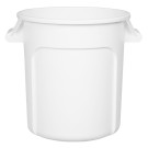 Conteneur rond blanc 38L - Vogue