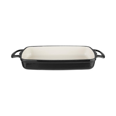 Plat en fonte rectangulaire noir 2,8L - Vogue
