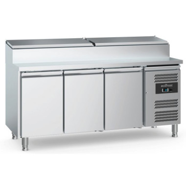Saladette réfrigérée 2 portes et 6 bacs GN1/3 - Ecofrost  au meilleur prix sur Restock CHR