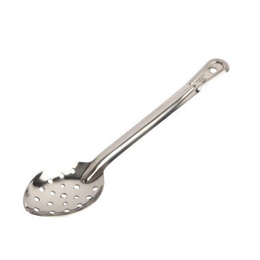 Cuillère de service perforée en acier inoxydable 330mm - Vogue