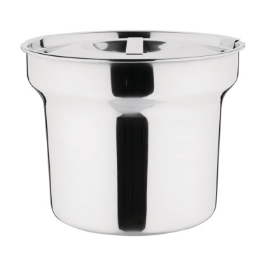 Pot à bain-marie rond avec couvercle - Vogue
