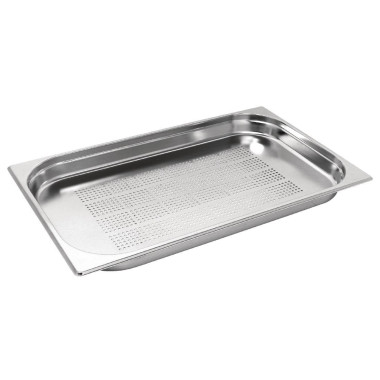Bac Gastronorme inox perforé GN 1/1 40mm - Vogue