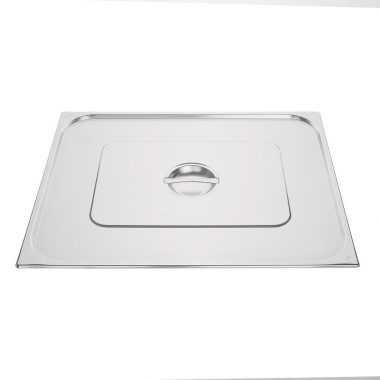 Couvercle GN 2/1 inox double - Vogue
